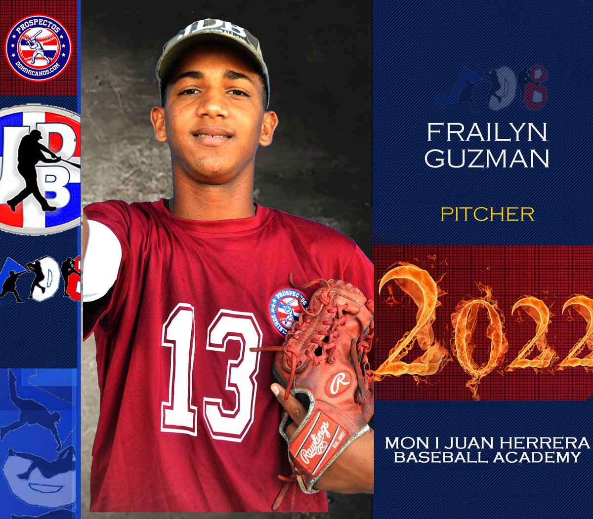 juliobasora25's tweet photo. ○ Elite Player 2022 Class I JDB BASEBALL RD
● Fraylin Guzman RHP I 2022 Class From Juan Herrera "MON" Baseball Academy.
Top prospect 2022 Class From Dominican Republic.
#PontealertaJDB2022Class #JDBplayer2022Class #HayboboJDB https://t.co/SL9u1EudXf