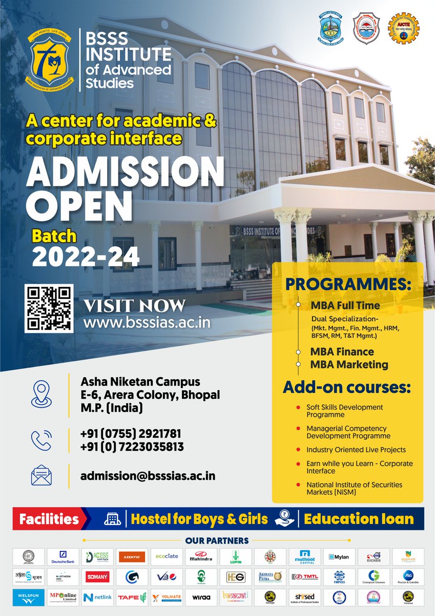 BSSS Institute of Advanced Studies tweet media