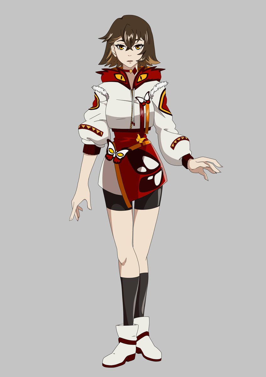 MangoBlablaa's tweet photo. So my JJK OC got a human disguise and I really like the outfit, 10/10 would cosplay her myself 🤣💕

#JJK #JujufsuKaisen #JJKOC #JujutsuKaisenOC #OC #Curse https://t.co/cCA2s8XvcB