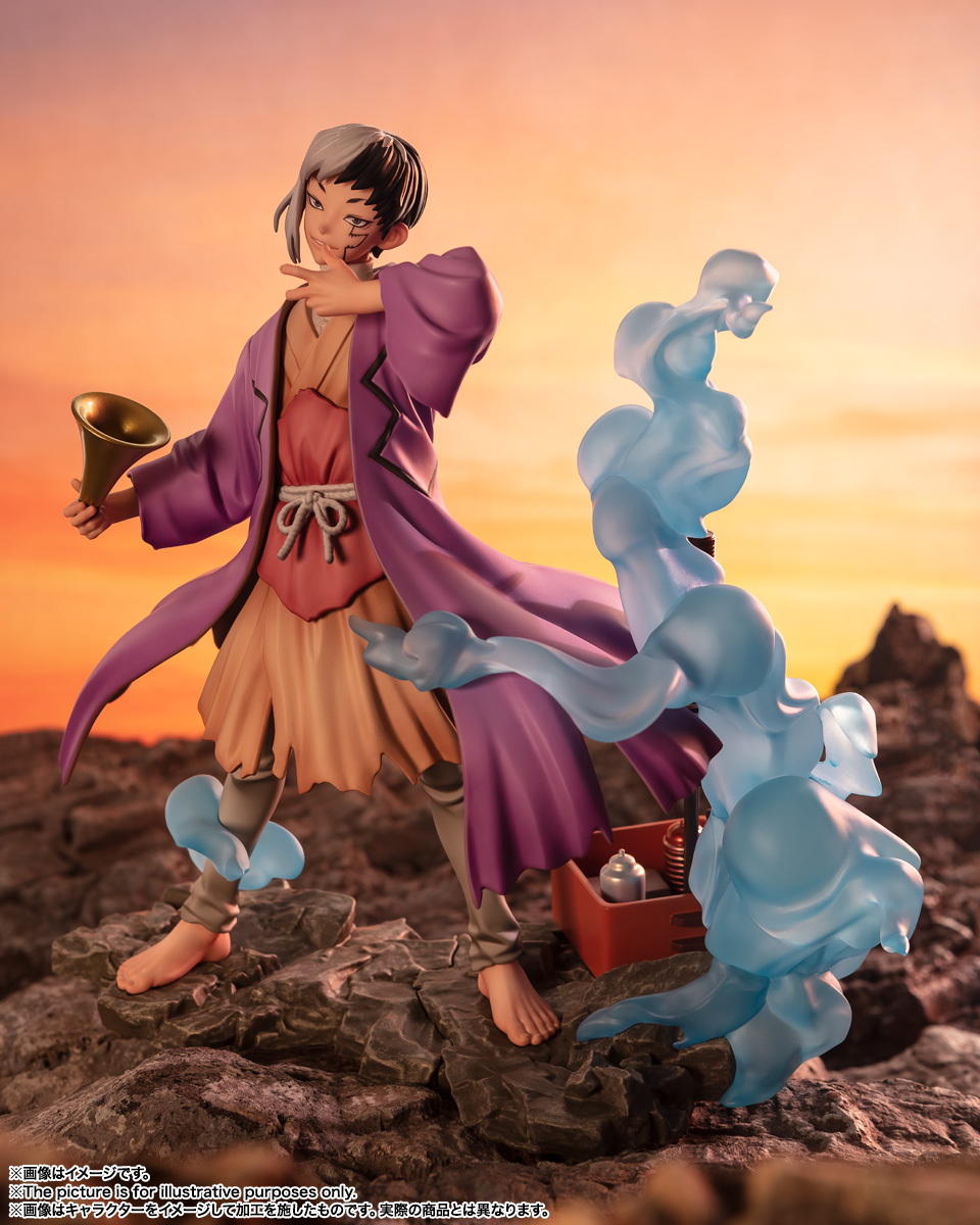キキあさけん様 Dr．STONE ダイカットステッカー あさぎりゲン