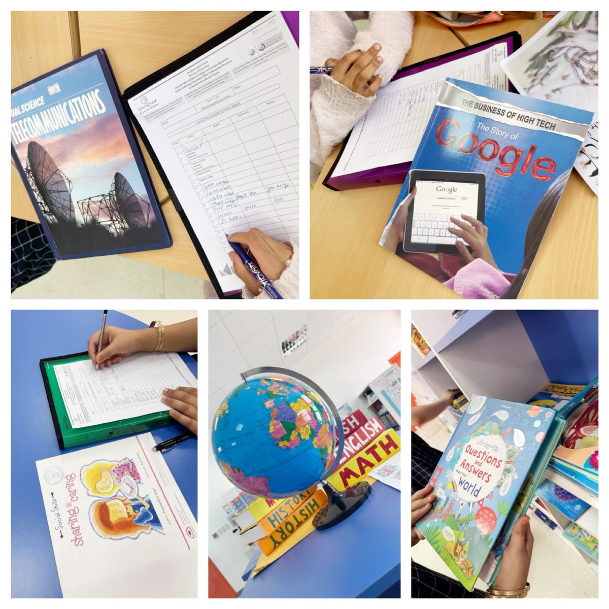 PYP 7 showing Agency by leading their learning ….collecting resources independently for their unit of Inquiry “ How we express ourselves” ( Digital citizenship) <a href="/latifahAlhozaim/">latifah h</a> <a href="/EzzeldeenRania/">Rania Ezzeldeen</a>
