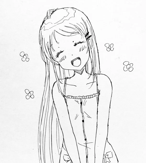ちょっと早めの夏のお嬢さんな五月雨ちゃん(. ❛ ᴗ ❛.) 