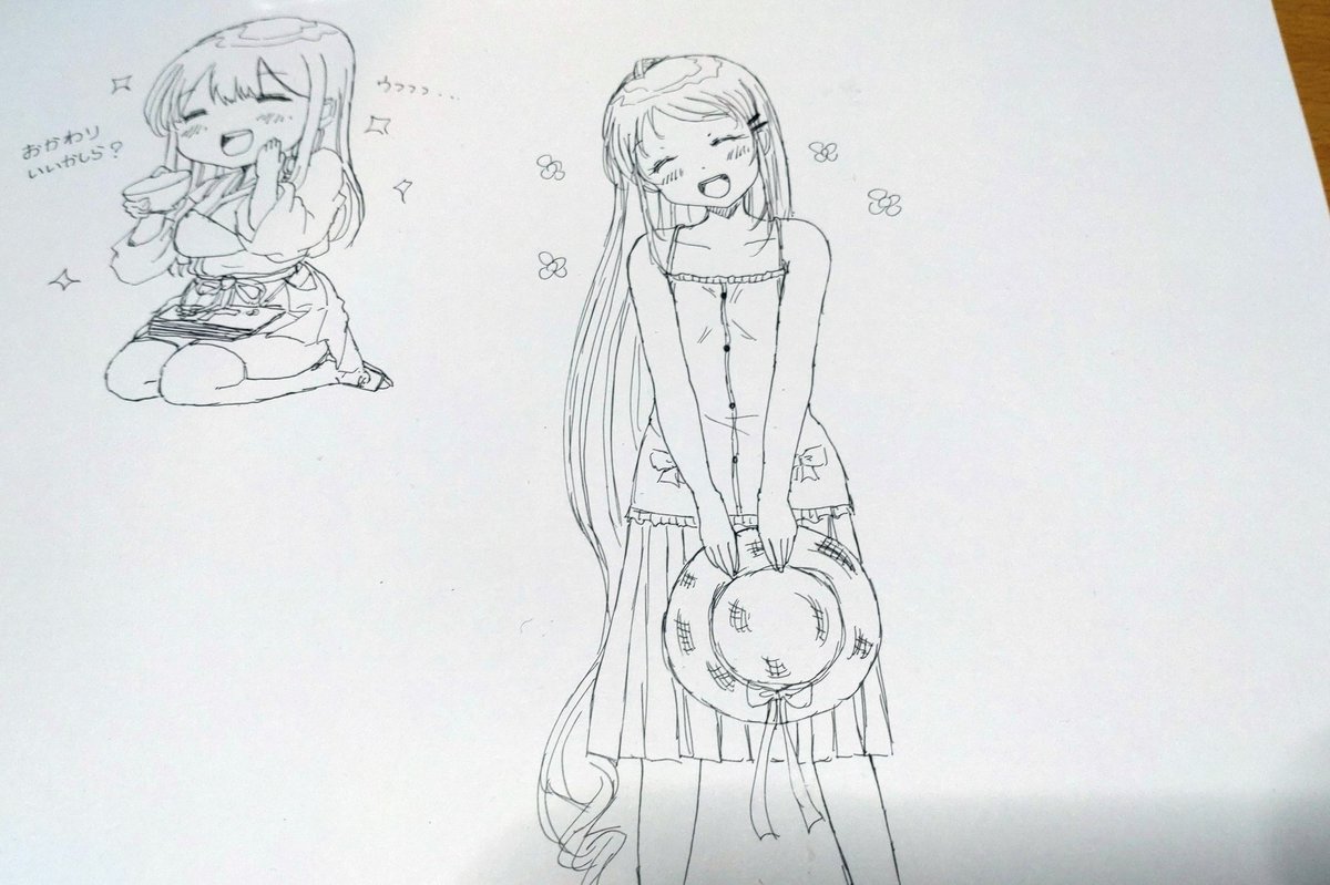 ちょっと早めの夏のお嬢さんな五月雨ちゃん(. ❛ ᴗ ❛.) 