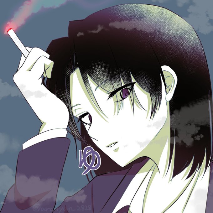  式守さんの狼谷さんです!(かっこいい感じ表現できなくてすみません)(持ってるのは光って煙の出るただの棒です) 