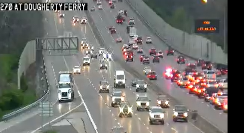 Accident 270 NB before Manchester <a href="/FOX2now/">FOX2now</a> #stltraffic