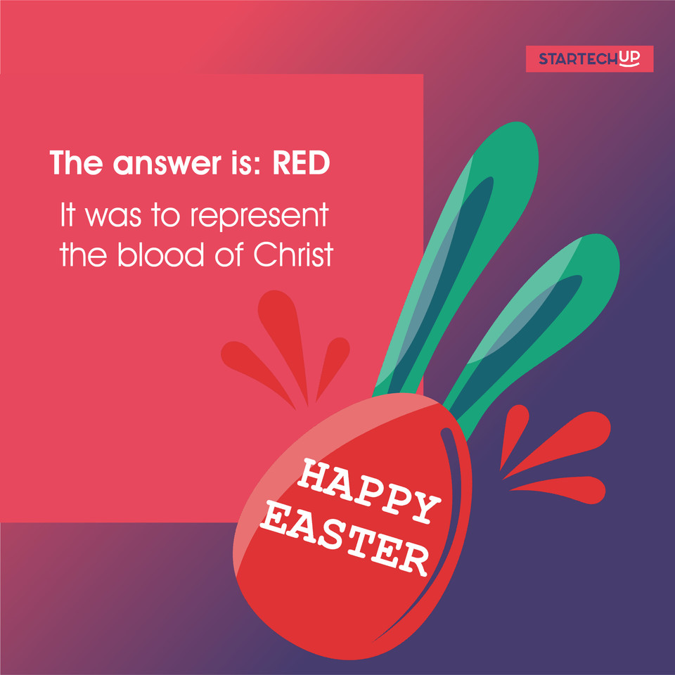 StarTechUp's tweet image. We had an Easter Trivia, did you get the answer right?
#StartechUp #developers #business #startup #investors #software #eastertrivia