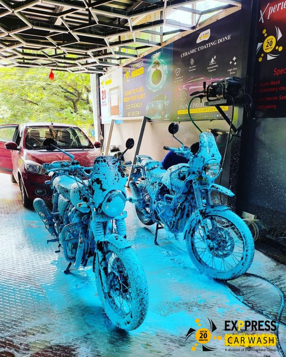 manmachinegroup's tweet image. Our service is unmatchable, &amp;amp; so does our products
We believe in creating differences!!!

Whether it's foam wash, steam wash, or ceramic wash, our service is exclusive &amp;amp; impactful.

To know more about our services 
or visit: exppresscarwash.com

#business #carwash #details