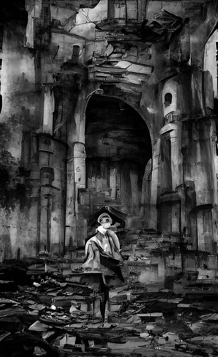 robert_l33's tweet photo. Mysteries in Black & White 8.
Beauty and Elegance in Black and White. Only for connoisseurs. This is a collection of mysteries, elaborated with AI, but with human feeling and thought. What is your mystery...?
https://t.co/DYBKoIaGc8
#NFTCommunity #NFTsOverdose #NFT https://t.co/Q8GcS6Jkbc