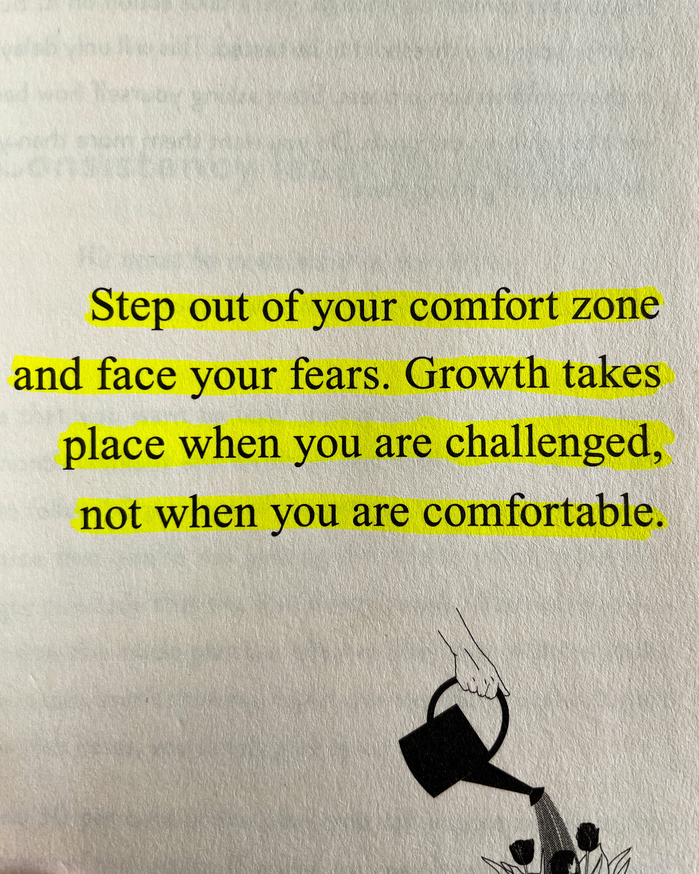 Library Mindset Step Out Of Your Comfort Zone And Face Your Fears Growth Takes Place When You Are Challenged Not When You Are Comfortable T Co Kbyuxrones Twitter