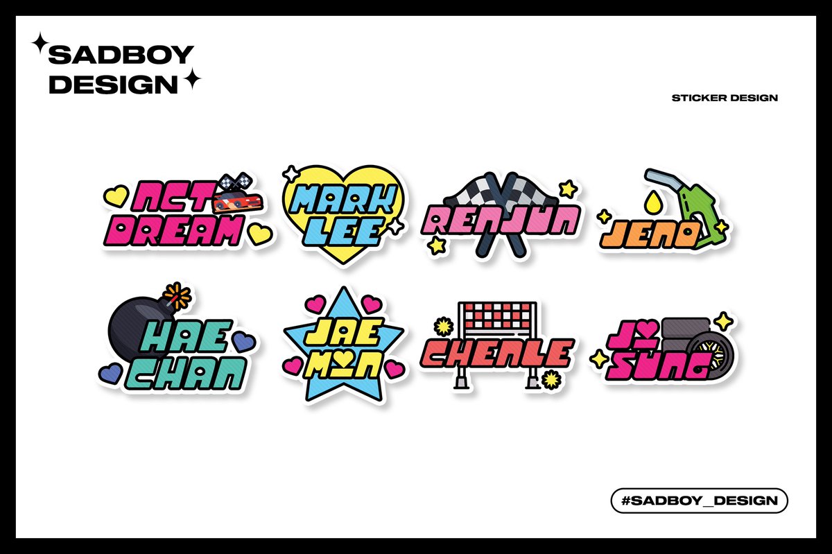 sadboydesignx's tweet photo. #sadboy_design

—

sticker design

#รับออกแบบ #รับออกแบบของแจก #NCTDREAM_GlitchMode https://t.co/X8l2WJzmKW
