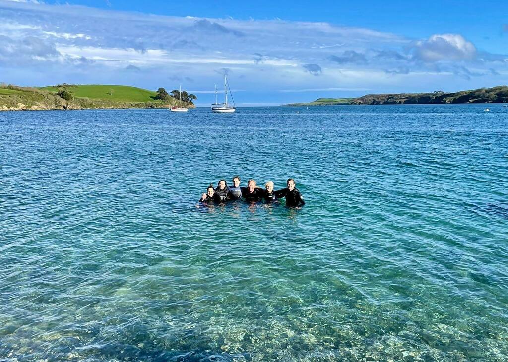 Can’t beat an Easter swim with the Fam!  Happy Easter everyone! 💙 
-
-
-
-
-
#easterholidays #easterfamily #easterphotos #swimlife #wildswimming #cornwallwildswimming #lovewildswimming #seaswimcornwall #swimmingtime #springtimefun #familyfuntime #cor… instagr.am/p/Cce5-DqK4yy/