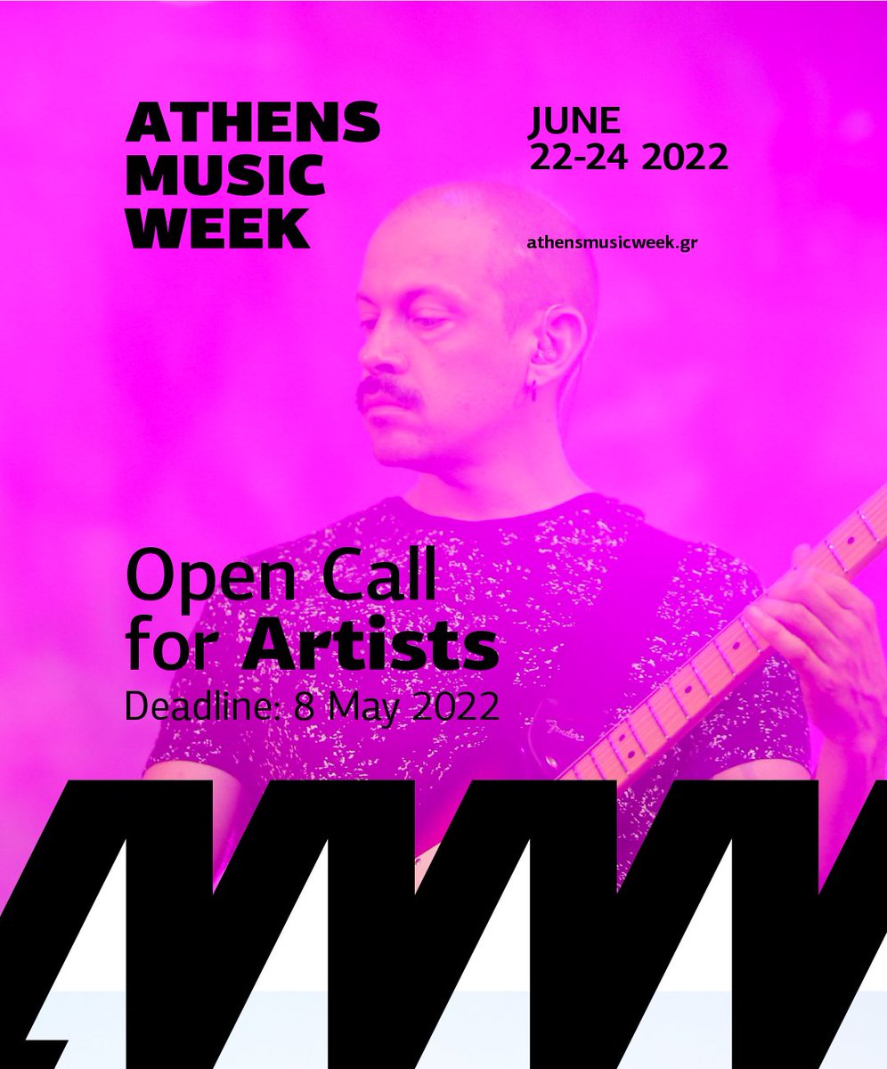 #AMW calls for artists!

Apply now to perform through athensmusicweek.gr

#amw2022 #athensmusicweek #showcases #opencall