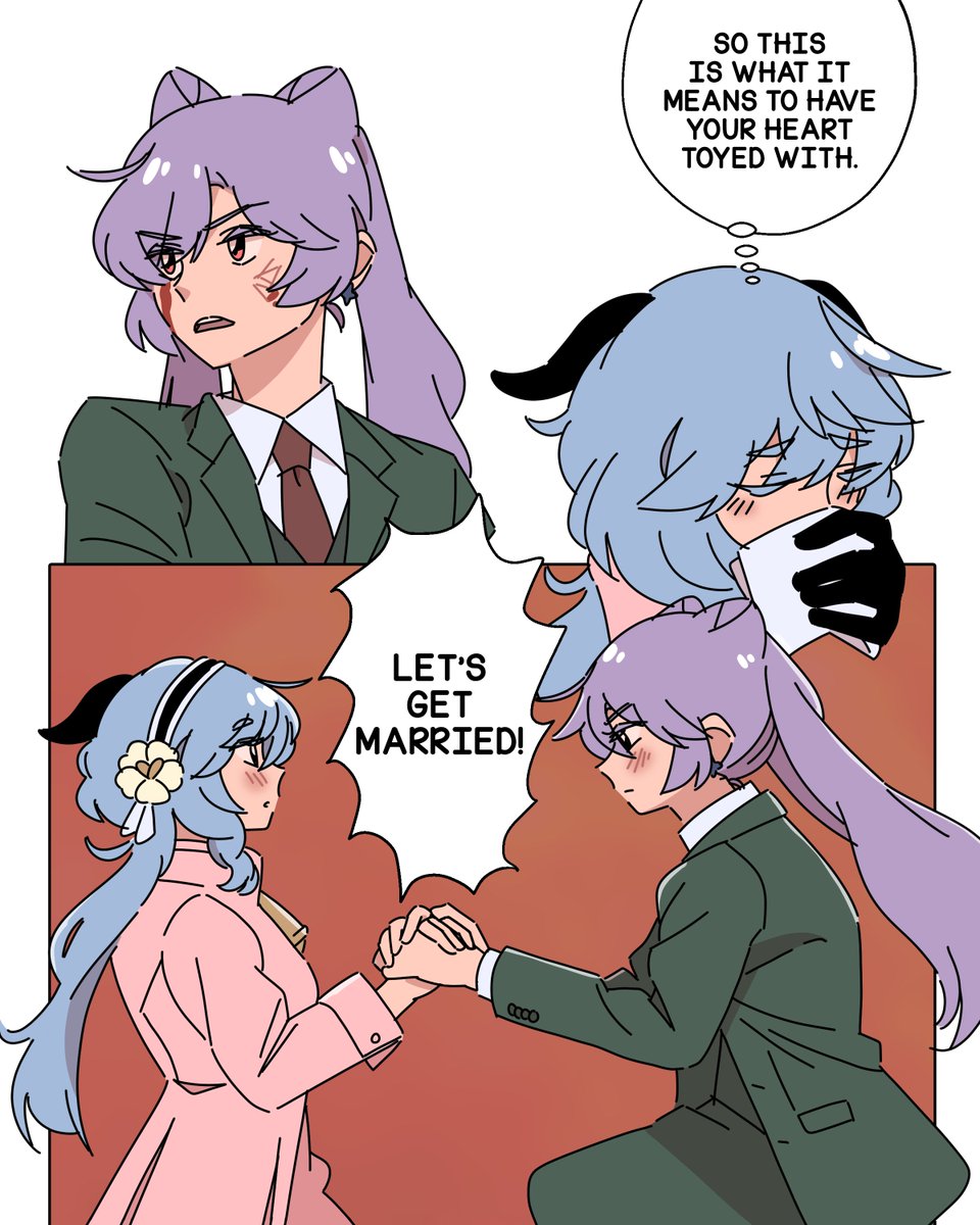 ganqinghaver's tweet photo. redrew some spy x family frames i liked as #ganqing https://t.co/7UAA3hIows