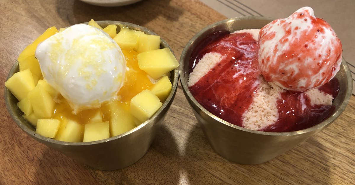 VivaciousVids's tweet photo. Finally got to taste #Bingsu last weekend at #dalgrak … mango bingsu was really delicious. Wish it was available here in Bengaluru too.. #kfood @ktoindia 

정말 맛있었다 https://t.co/vnXucJOOzD