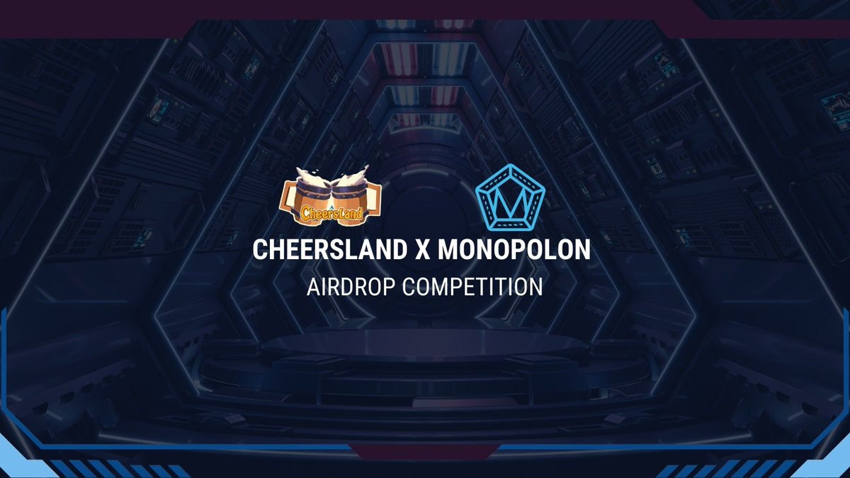 Monopolon (@monopolondefi) on Twitter photo CheersLand x Monopolon Airdrop is now live to celebrate our partnership with <a href="/cheers_land/">CheersLand | #RWA #DePIN</a> 
 
Total prize pool: 
 
- $2750 worth of $MLON tokens 
- 150 x Airdrop Winners 
 
Join the gleam competition at here : bit.ly/3Oka3ND
#monopolon #NFT #GameFi #PlayToEarn #Mlon CheersLand x Monopolon Airdrop is now live to celebrate our partnership with <a href="/cheers_land/">CheersLand | #RWA #DePIN</a> 
 
Total prize pool: 
 
- $2750 worth of $MLON tokens 
- 150 x Airdrop Winners 
 
Join the gleam competition at here : bit.ly/3Oka3ND
#monopolon #NFT #GameFi #PlayToEarn #Mlon