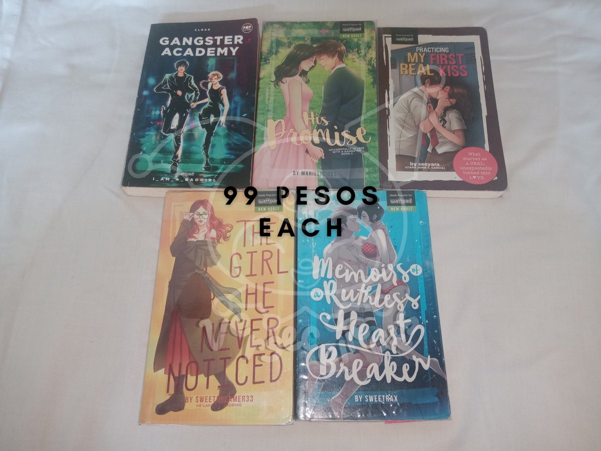 versecollects's tweet photo. ❕not kpop related❕
꒰ wts lfb ph #versesells ꒱
rfs: decluttering
wattpad books on sale!
— ranges 99 pesos - 199 pesos each
— all in good condition
— onhand
— payo / 3 days reservation
— rcbyt https://t.co/wEjzb9hm47