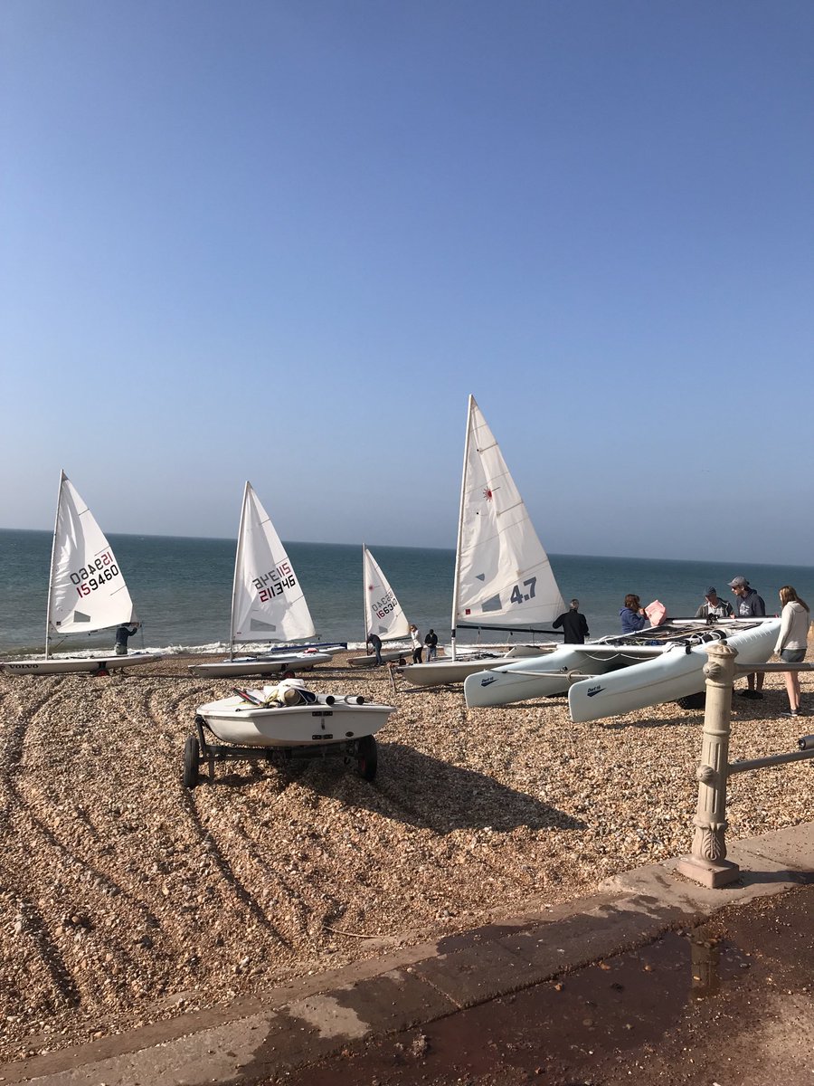 HSLSail's tweet photo. The Easter bank holiday race concludes a packed schedule of sailing on all four days.Many thanks to the Hastings angling club for there super breakfast on our Saturday morning sail away. https://t.co/w0gfFRROTZ