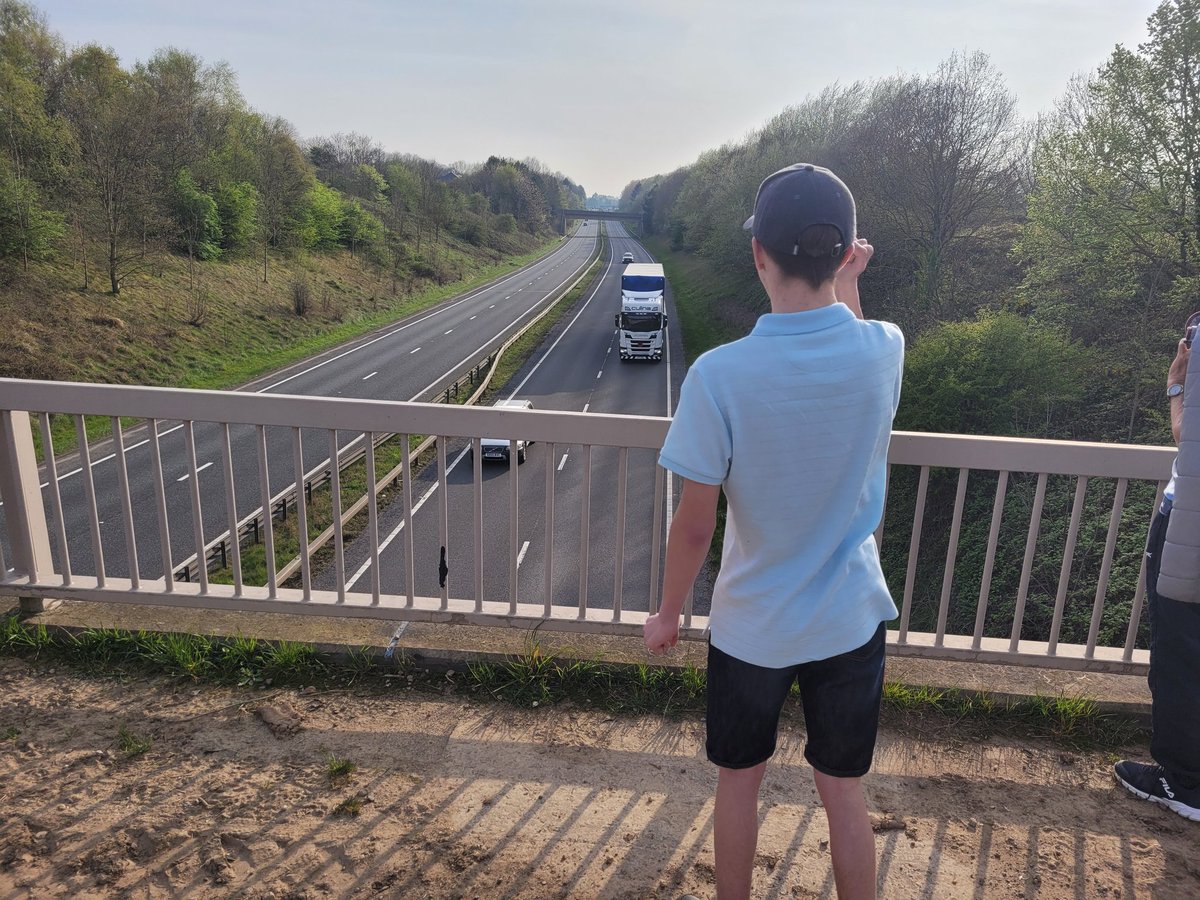 Thanks to the <a href="/Culina_Group/">Culina Group</a> driver on the A174 who made my boy's day by hooting his horn as he passed. #trucks #trucking #lorries #AutismAcceptanceMonth