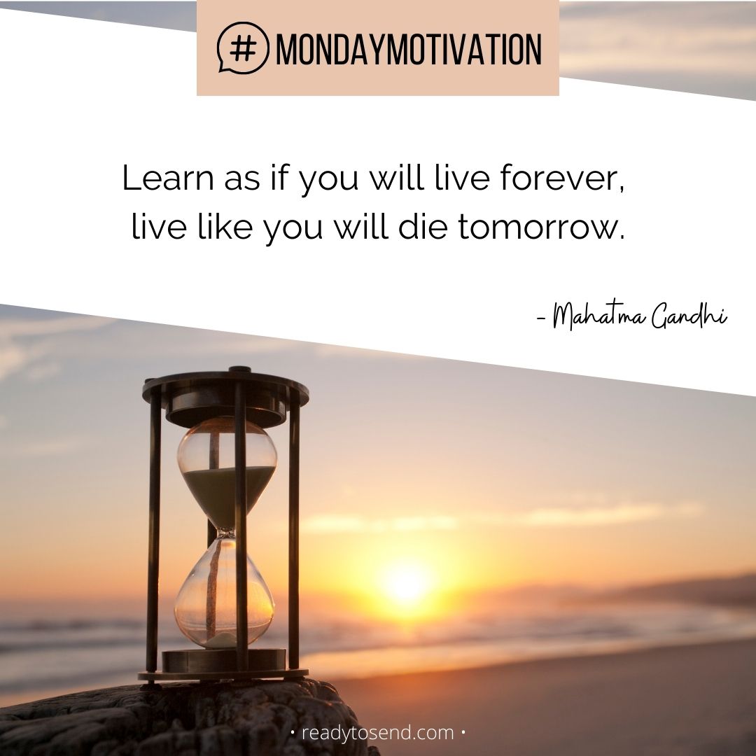 SAPropertyGuy's tweet photo. #MondayMotivation: Make the most of every day
#quotestoliveby
#longweekendliving
#motivationalquotes
#positivevibes https://t.co/Ot3KCWXVdz