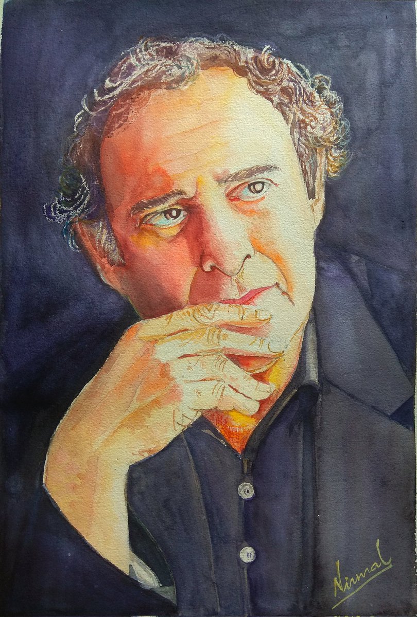 New work..
Watercolor on paper
#watercolorpaintingart #watercolorgallery #portrait #watercolorartist #watercolorpainting #artist
#gallery #watercolorportrait
@HaroldPinter6 @HPinterTheatre