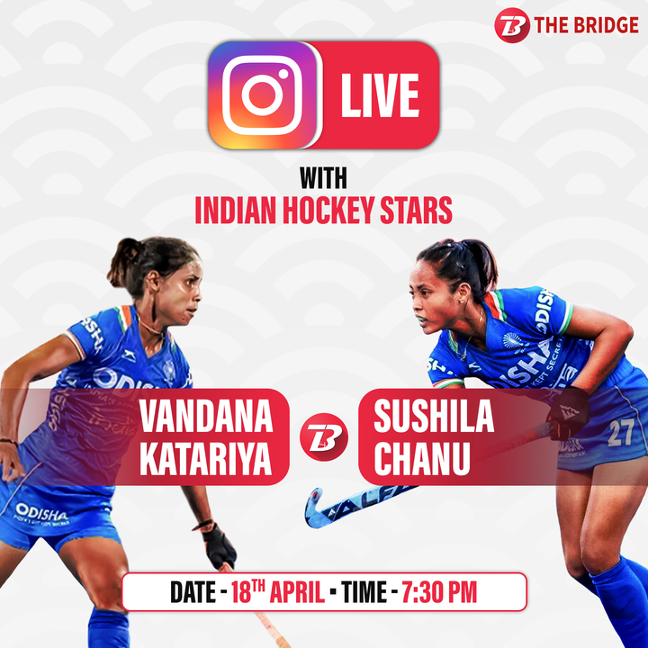 Hockey fans ASSEMBLE!🏑

We're going LIVE later today with Indian women's hockey team stars Vandana Katariya &amp; Sushila Chanu.

Join in for a fun chat on everything from India's resurgence in hockey to the special bond they share on and off the field.

📍: bit.ly/2YC51XM