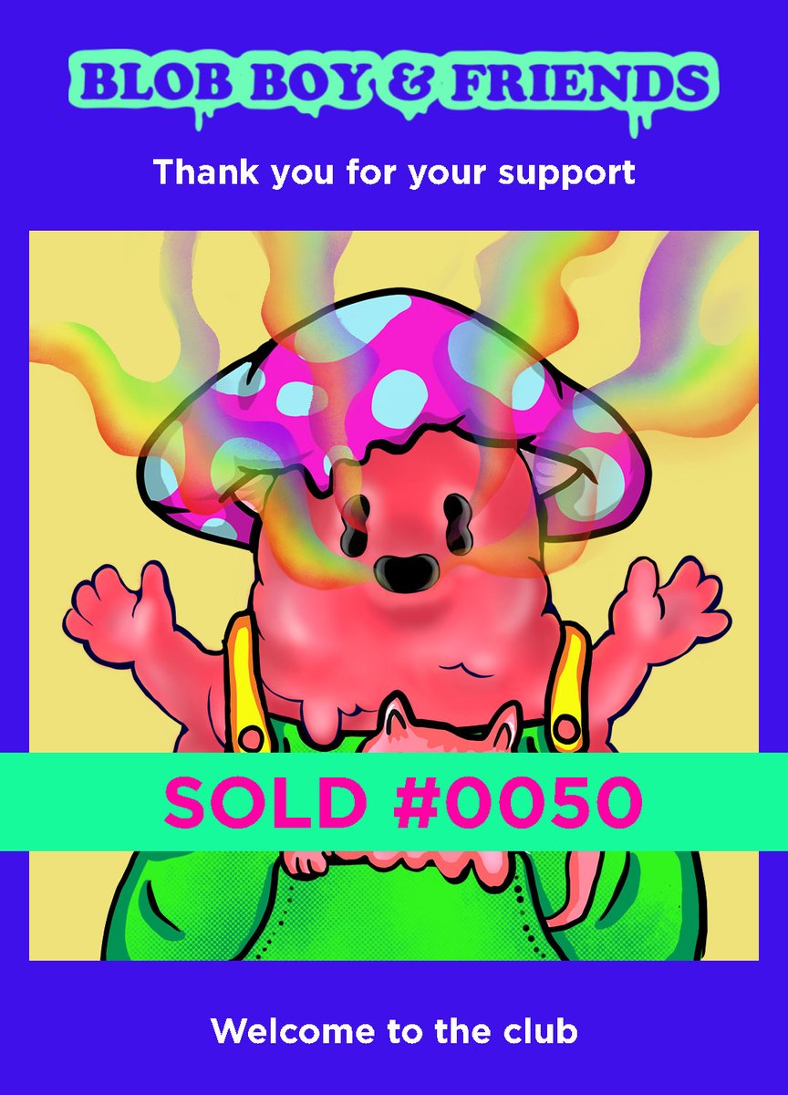 blob_friend's tweet photo. ๐ UPDATE ON ITEMS SOLD ๐
We sold 3 of the Blob on our first drop! Thank you very much for your support. You're now one of us! Let the journey begins ๐
#0001
#0044
#0050 *rare*
Join us now!
https://t.co/ysRbRvrq1n
https://t.co/GK7ZNQzeZ2
#nftcollector #CRO #blobboy https://t.co/NvgKyUkm1N