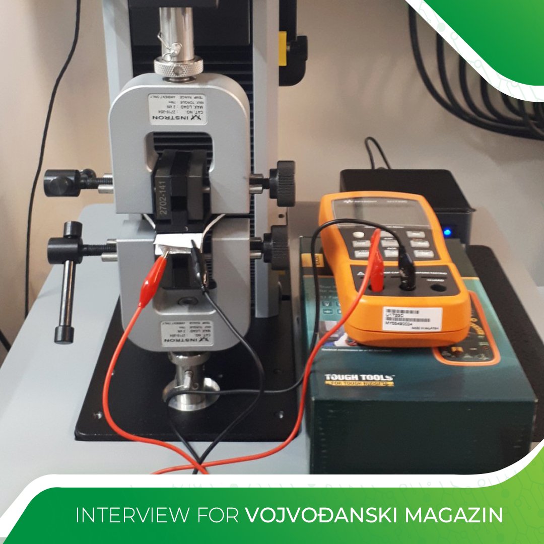 greenelitproje3's tweet photo. In the February 2022 issue of Vojvodina magazine (popularised non-scientific magazine), the GREENELIT team had the opportunity to present themselves and say something more about ongoing research activities.
#edibleelectronics #greenelitproject https://t.co/0gKldiX7bL