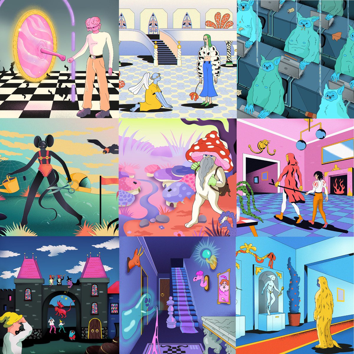 Some of my recent illustrations, what do You think?

#illustration #digitalart #contemporaryart