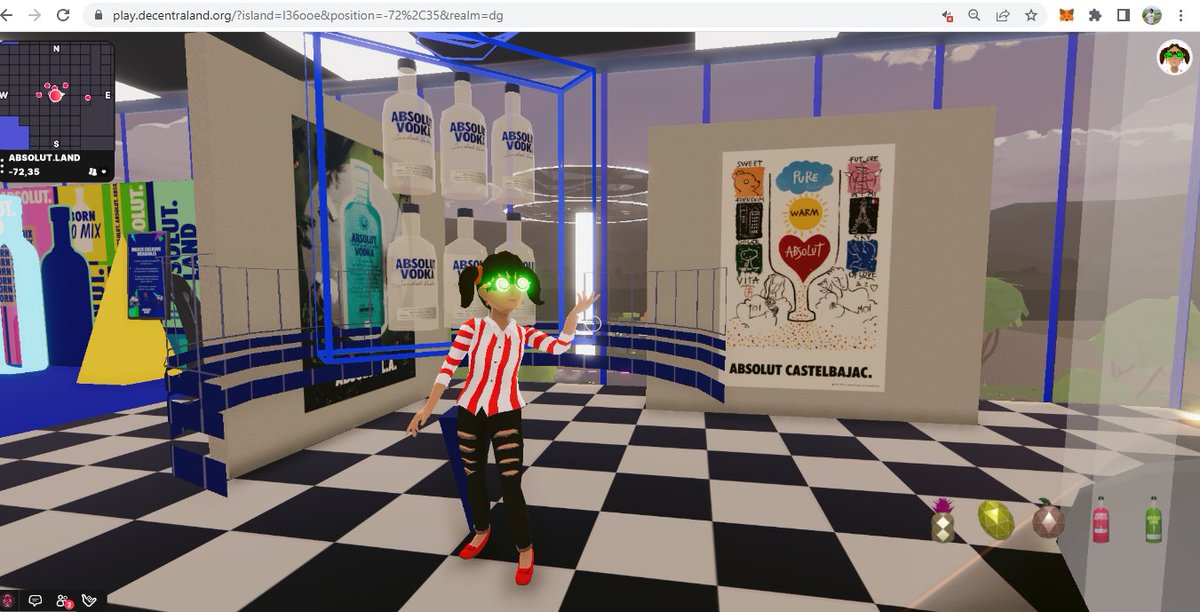 Observerin's tweet photo. Selfie Rainbow Room :)
0xB33298f3C090711A77b0819EdaAb6a92A06e2Ce2
@AbsolutUS
#AbsolutLand https://t.co/FdqgohTHop