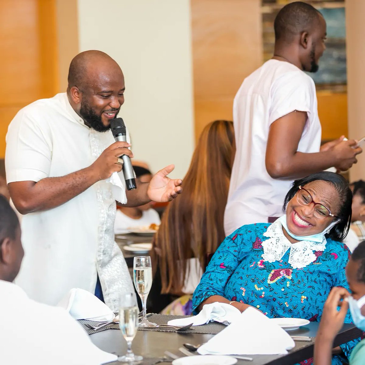movenpick_accra's tweet photo. #Easter brunch with @trigmaticrocks 🔥🔥!
Guests were treated to #limitlessvibes and great food in a wonderful atmosphere. A big thank you for making our day 🤗🤗👍! 
Can't wait for this Sunday's #limitlessexperience 😃👍!
#MovenpickAccra #ALLaroundtheworld https://t.co/sgbLQ9fS15
