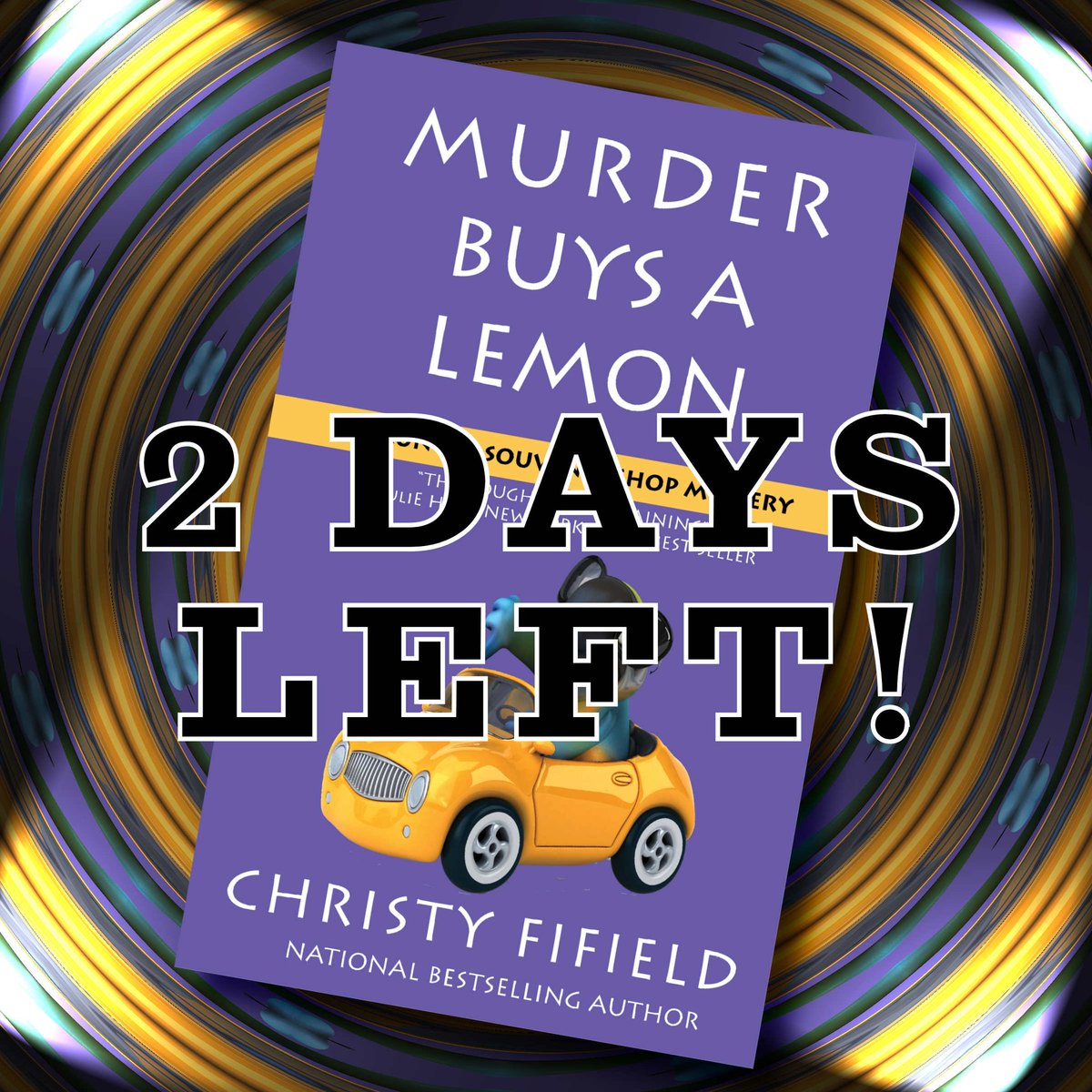 TsunamiRidge's tweet image. 300%+ funded! $20 gets you the new print and ebook novel, an ebook omnibus of the first 4novels, plus 2 bonus short stories! Don't miss out! Less than 48hrs left! kickstarter.com/projects/12403…
#cozymystery #mystery #kickstarter #cozymysteryseries #newmystery