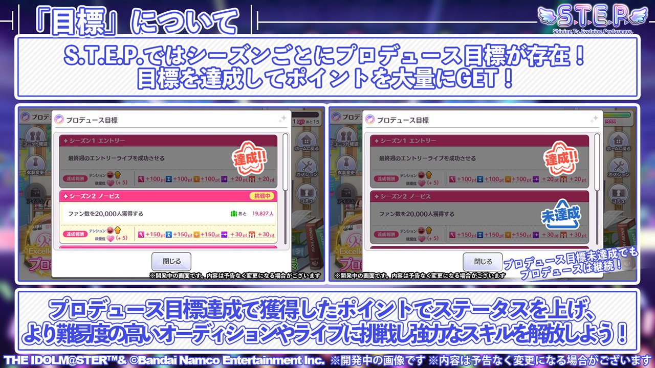 Twitter 上的 アイドルマスター シャイニーカラーズ公式 インフォメーションレター 13 14 S T E P では プロデュースが完了したアイドルの能力を継承できる新たな要素 ノウハウ が登場 ノウハウ を活かして より強力な フェスアイドルの誕生を目指して