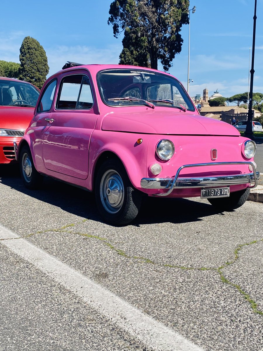 IanGee19's tweet photo. A pretty little Fiat 500 in Rome @ThePhotoHour #Rome #Fiat #Fiat500 #Italy #mobilephotography #oniPhone https://t.co/UNR7NHOUzd
