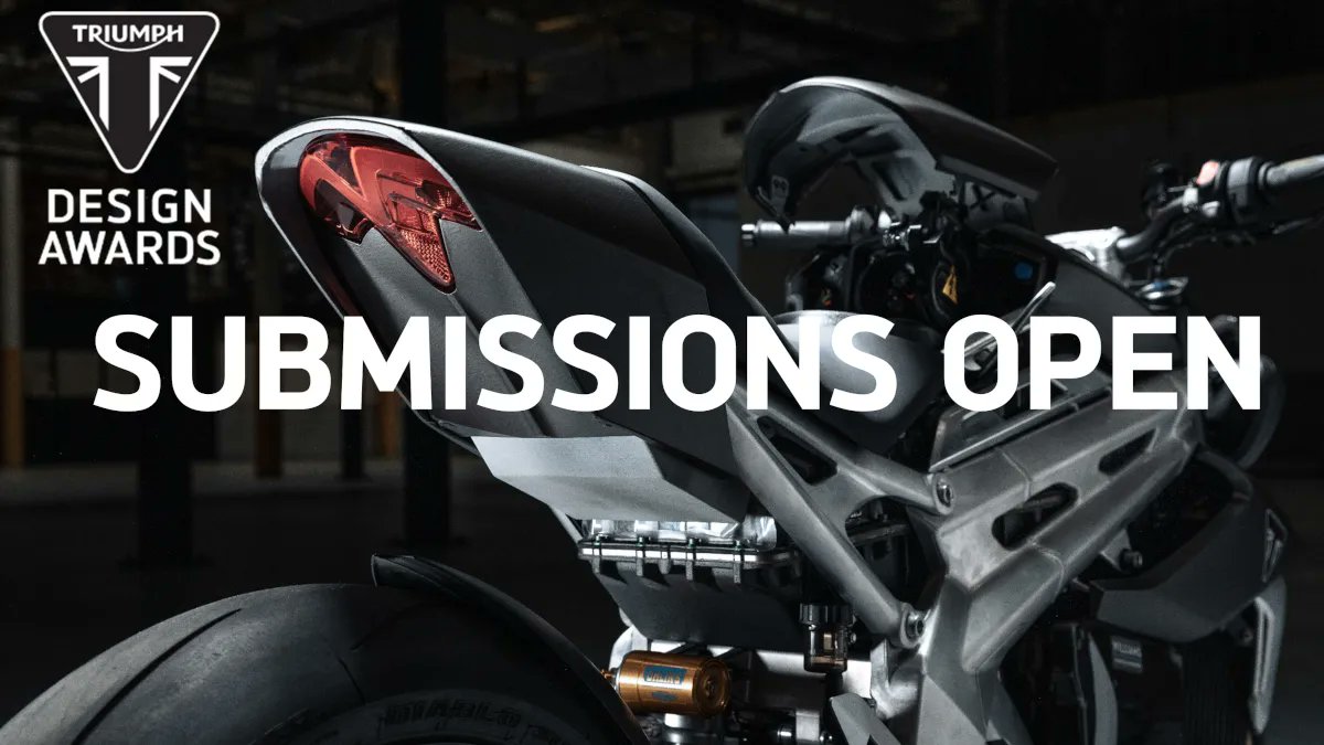 Triumph Design Award tweet media