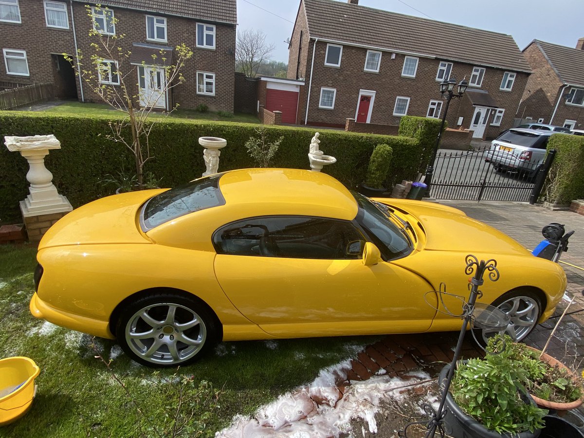 Revitspace's tweet image. 10 years in storage (kindly in dad’s garage), a full engine rebuild and a lot of £££££ later but looking forward to getting this back in the road this summer.  However a 4.5 litre engine that gets 8-12mpg isn’t ideal at these times!  I might need to remortgage to put fuel in it.