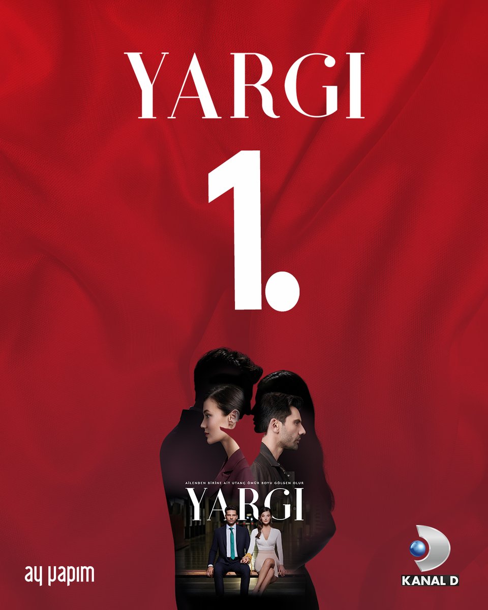 #Yargı; Total, AB ve 20+ABC 1 gruplarında birinci! 
Tüm izleyicilerimize teşekkürler. 💙
<a href="/yargidizi/">Yargı Dizi</a> <a href="/ayyapim/">AY YAPIM</a>