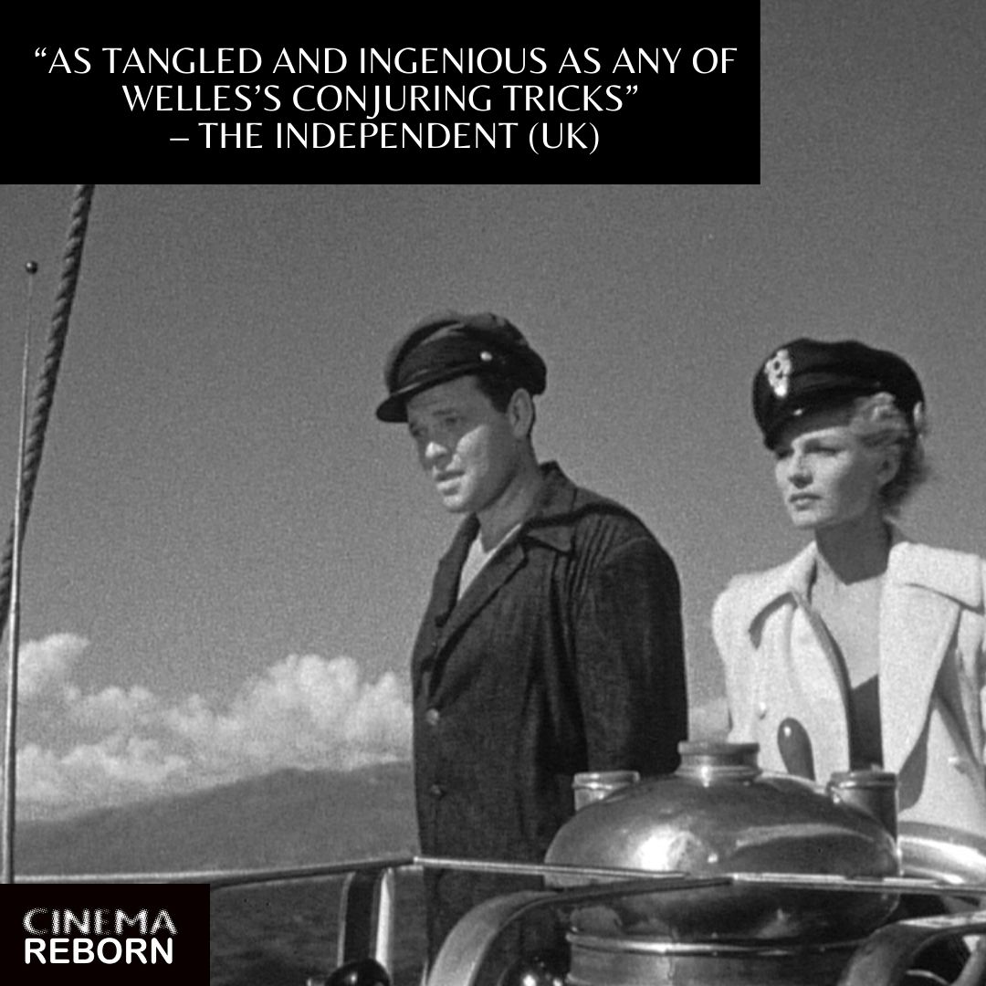 CinemaReborn's tweet photo. Orson Welles’ film noir masterpiece The Lady From Shanghai (1947) screens at Cinema Reborn 2022 in a stunning 4K restoration.  
4:00 PM THURS APRIL 28TH// 6:00 PM FRI APRIL 29TH  Randwick Ritz @ritz_cinema
 Tickets in bio and at https://t.co/fv8KfRIQJI https://t.co/5ZFptBdHSR