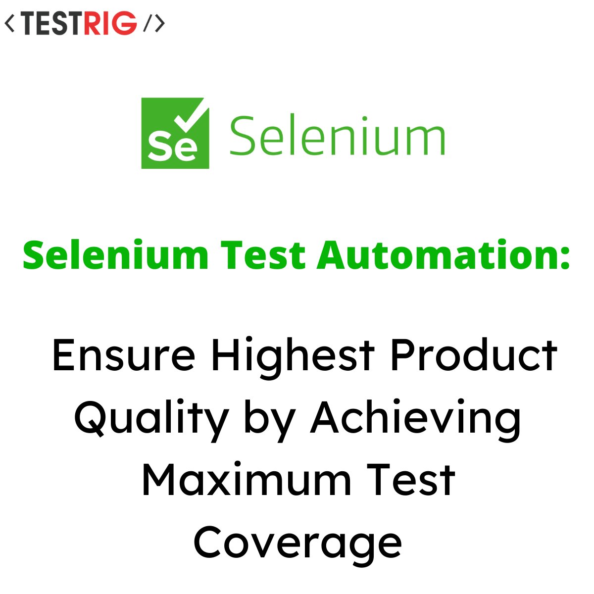 testrig_qa's tweet image. Increase test coverage and offer a nearly hundred percent test result!! 🤩
@SeleniumHQ offers different benefits such as supporting many languages, integrating easily with many platforms, etc. 🤯
#100daysofcode #selenium #seleniumautomationtesting #automationtesting #retweet