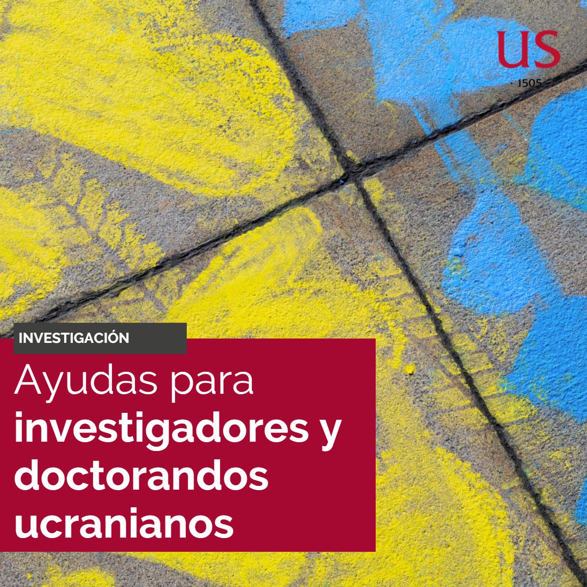 unisevilla's tweet photo. 🇺🇦 La US ofrece ayudas para realizar actividades de #investigación a las personas que se hayan visto obligadas a abandonar #Ucrania debido a la invasión rusa.
➡️ https://t.co/mrCtjtlOKZ
🗓️ Hasta el 25 de abril | #StandWithUkraine #UnisStandWithUkraine https://t.co/jKb78E0rFO