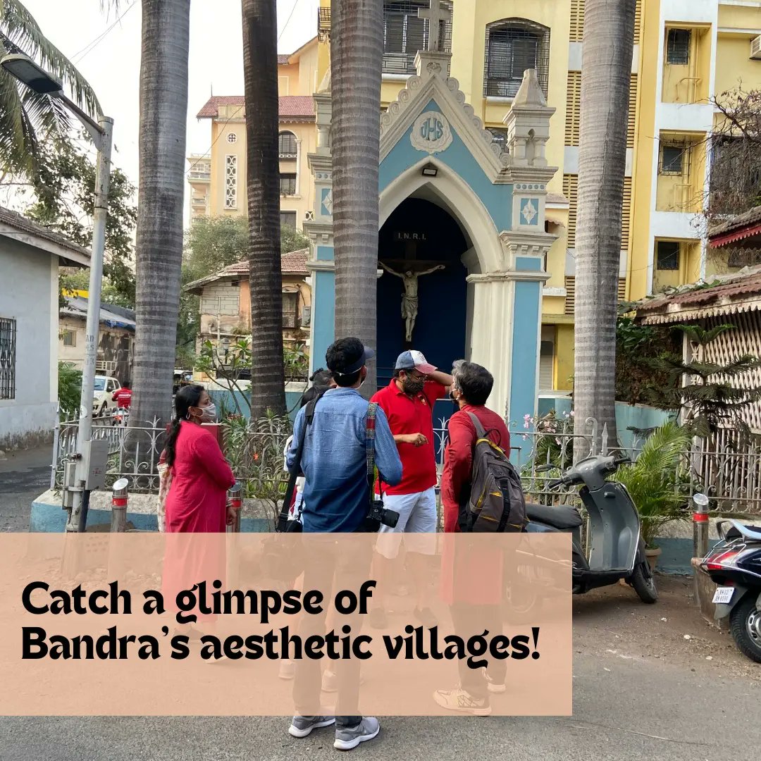NFPexplore's tweet image. We wish you a Happy #WorldHeritageDay 
Walk in time through the heritage of #Bandra with us this weekend. Catch the stories of the Marathas, Old Portuguese villages and much more.
Sign up in the link in our bio!
#heritage #walk #explore #mumbai