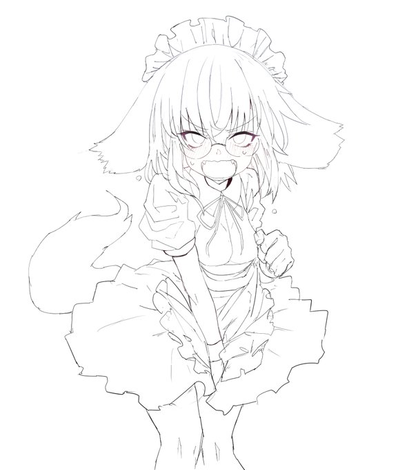 #皆さん線画と塗った後を見せてください
キャラ単品ならこんな感じです 