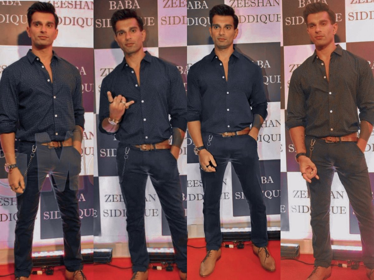 Some pics from last night...@Iamksgofficial looks uber cool. !

#KaranSinghGrover #BabaSiddiqueIftaar
#ZeeshanSiddique