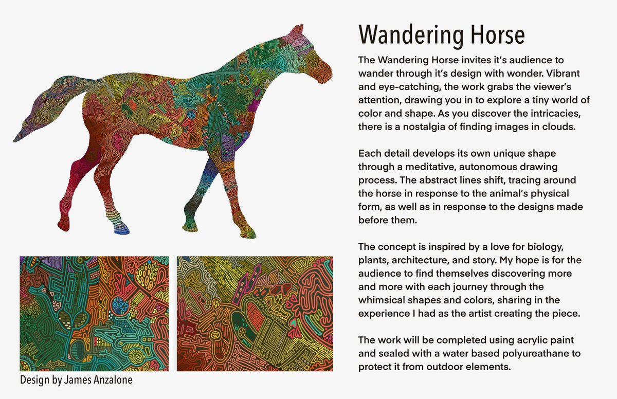 Read about our @LexArts #HorseMania2022 Horse!🐎
Artist: James Anzalone 🎨

For more details: bit.ly/3rn8qVE