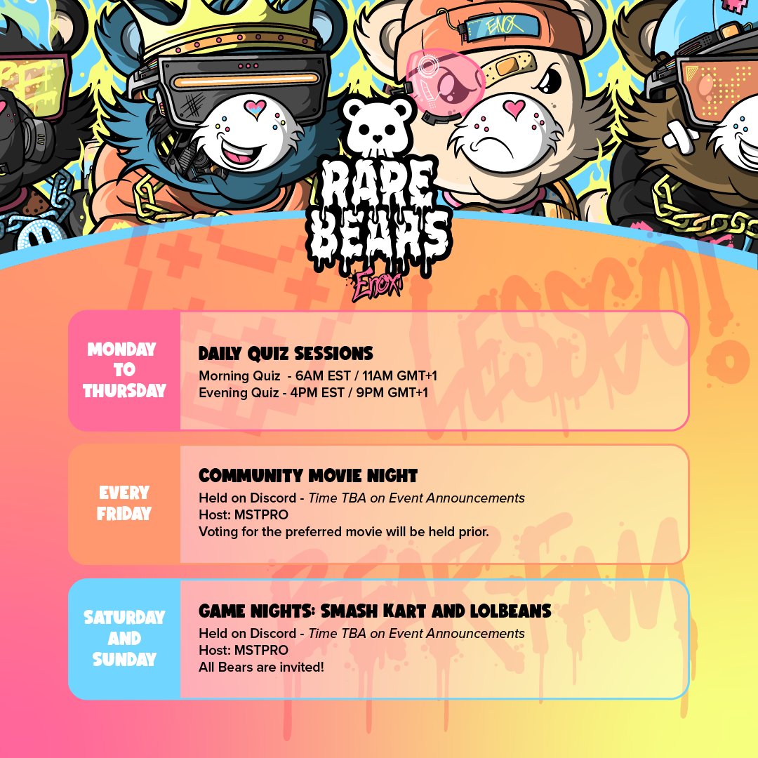 Rare Bears vs Mare Bears tweet media