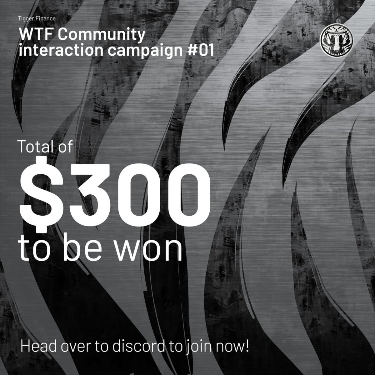 TiggerFinance's tweet photo. 🔥🔥Who fancies winning big?!🔥🔥
Join our Discord for more details, but be quick cuz it closes soon! 🙏💰
#WHITETIGGERFINANCE
#WTF https://t.co/KUNElOiwpJ
