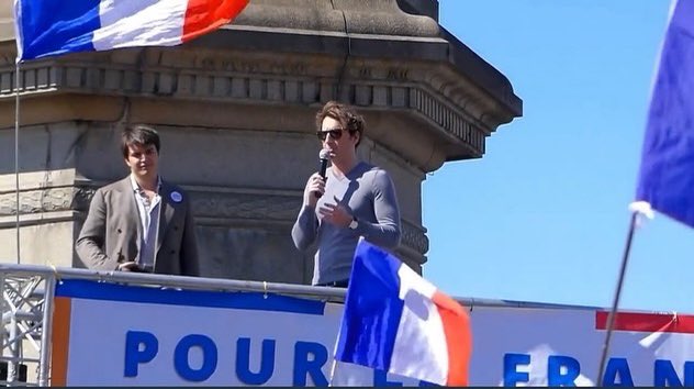 CH_Gallois's tweet photo. Retour en images sur la manifestation anti-Macron !

Pas une seule voix pour Emmanuel Macron le dimanche 24 avril !

#MAM #TousContreMacron #ToutSaufMacron https://t.co/9E9eMUiOuS