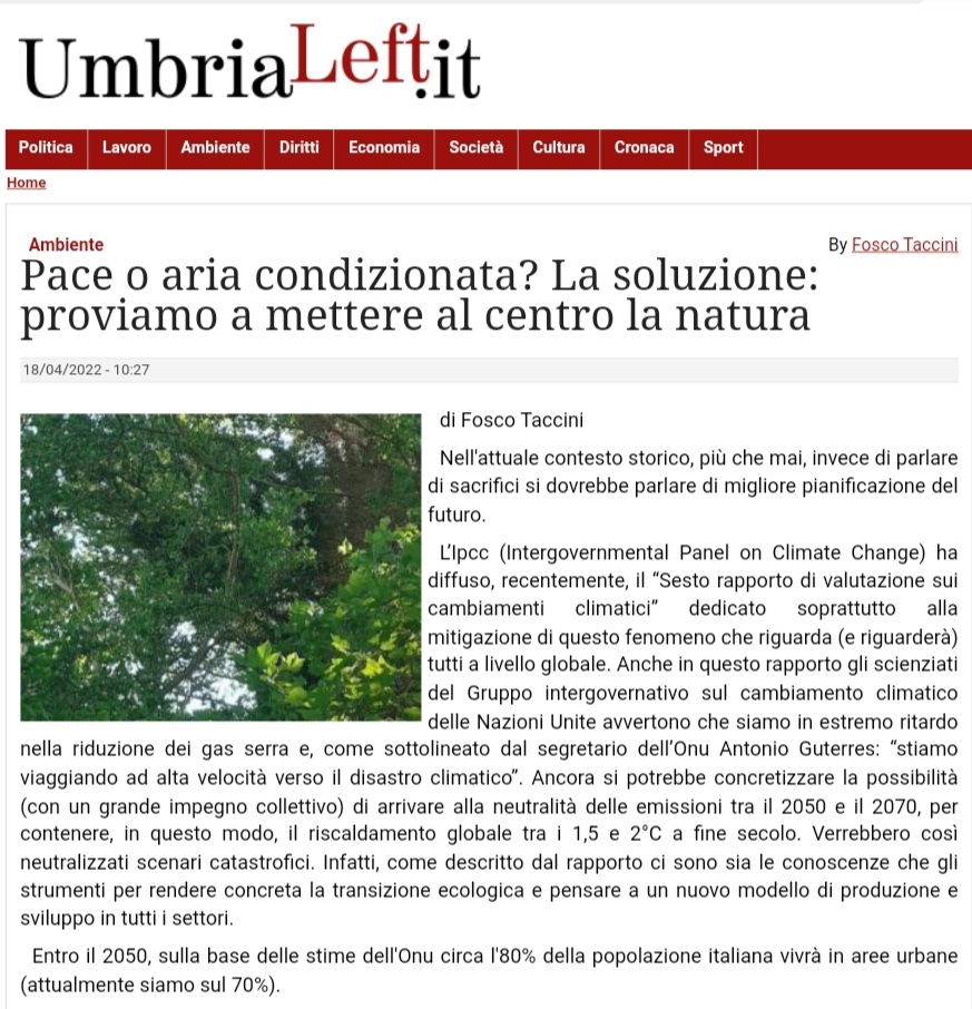 FoscoTaccini's tweet photo. Un mio articolo per trovare soluzioni con un pensiero sostenibile 
📰🎙👇🌏🌍🌎
https://t.co/Kc6u0O82uL

#ClimateCrisis #ClimateAction #cities #natura https://t.co/pecZ8f5hGO