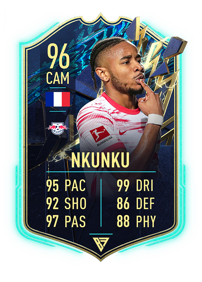 SAF__Boss's tweet image. Nkunku 🤯

#FIFA22 #FUT22 #TOTS