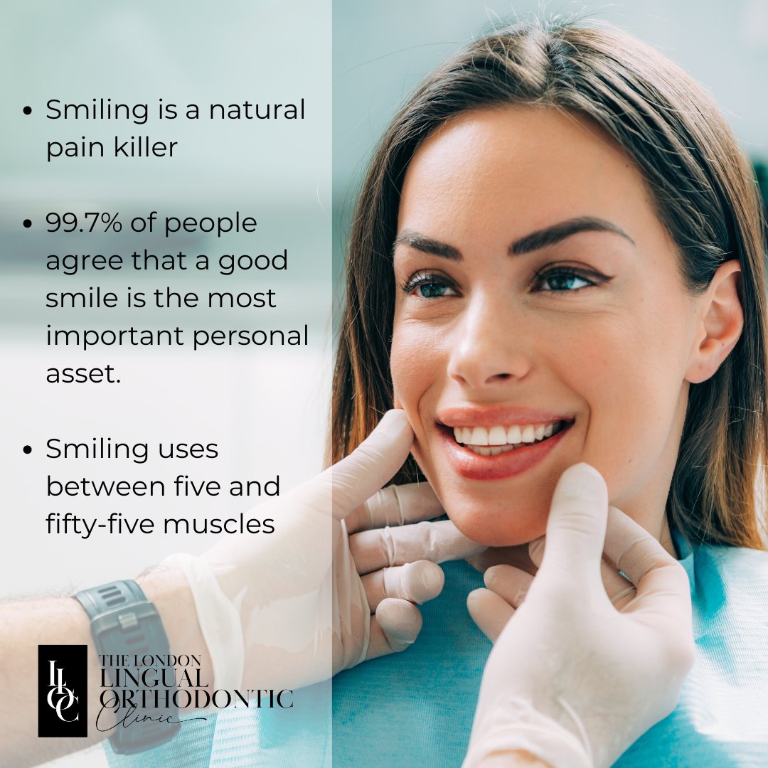 #Smiling not only spreads joy, it actually has health benefits too! 

Read more smile facts here: ow.ly/vy5a30shirF

#LLOC #LondonLingual #oralhealth