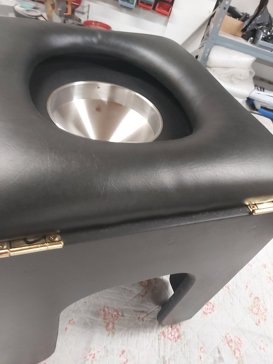 ExcelMiv's tweet photo. Relocation sale moving premises soon, a few stock items selling bargain price. Tall toilet box with padded seat 1 only, £110. Including free UK mainland delivery. https://t.co/YNhjmi60GY
